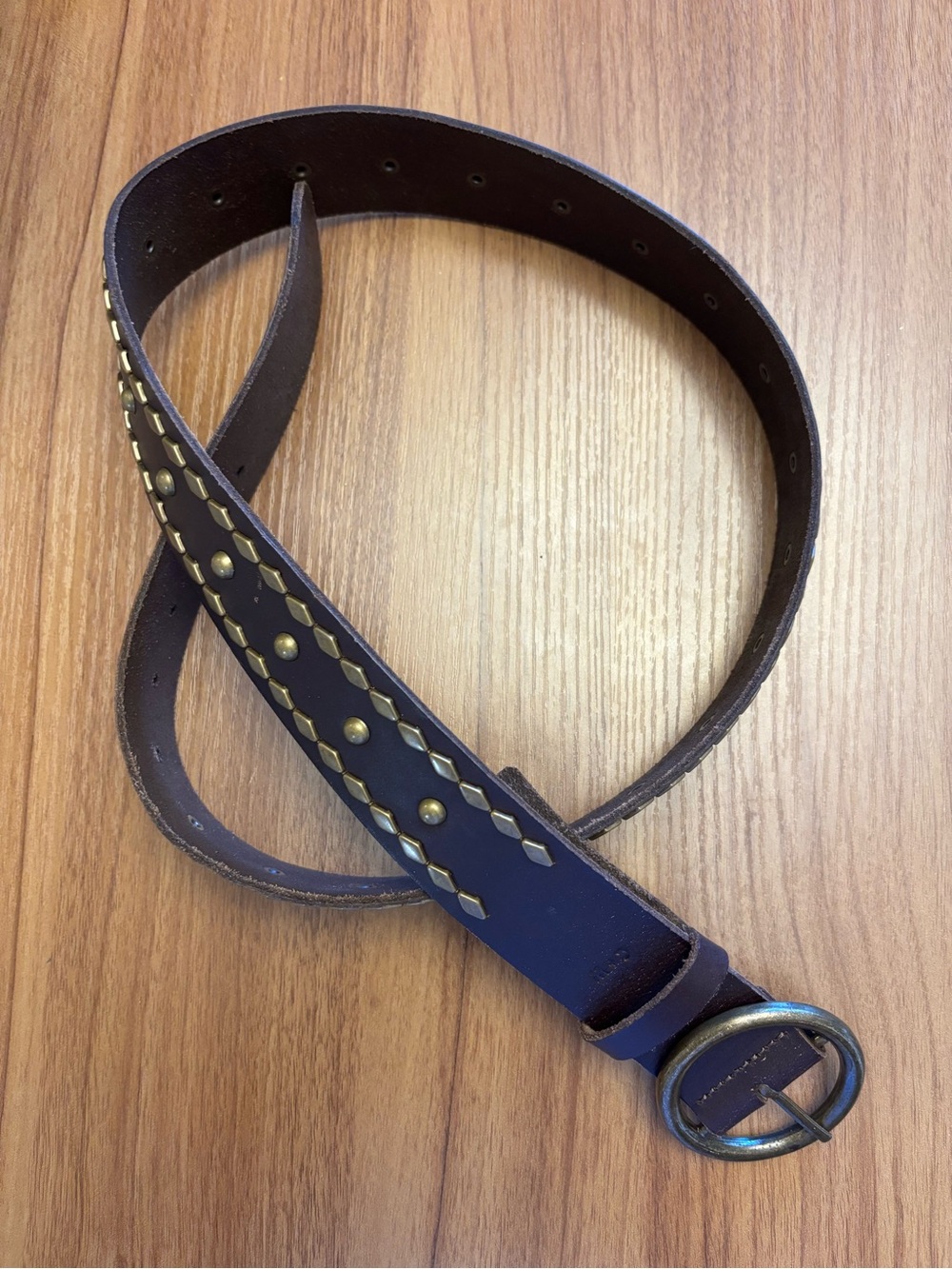 Cleo + Wolf Leather Belt. Large. 45”